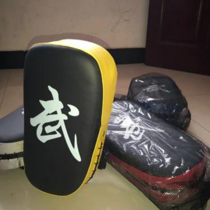 Punching Bag Boxing Pad Sandbag Fitness Taekwondo PU Leather Training Gear Muay Thai Foot Target